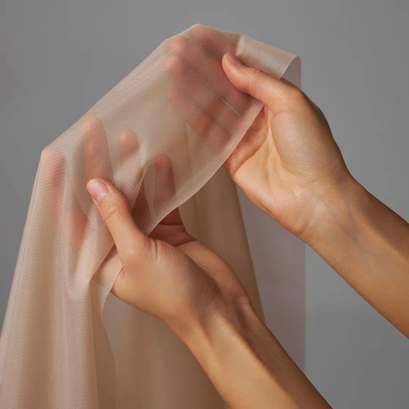 Beige Corsetry Mesh