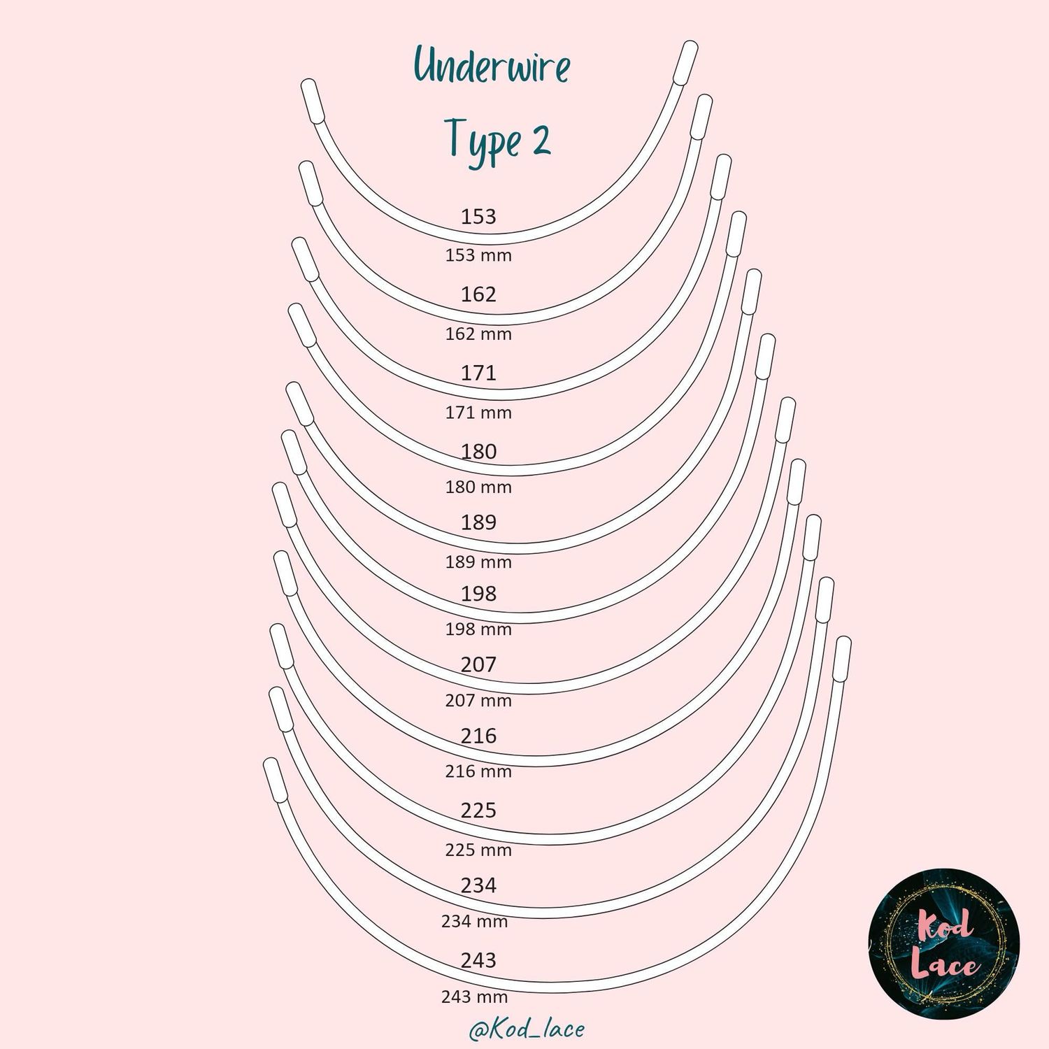 Underwires Arta Type 2