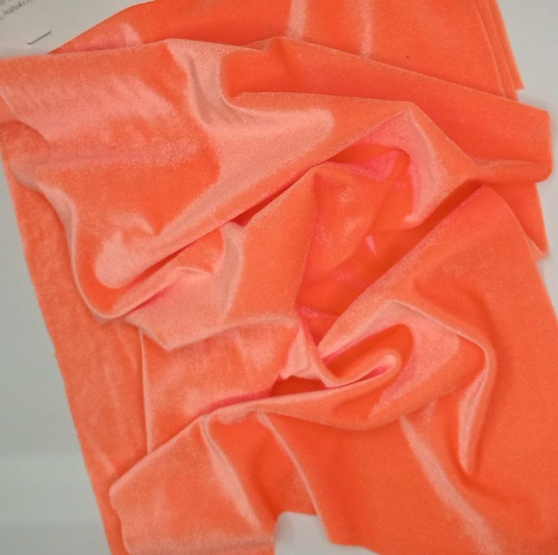 Stretch micro‑velvet