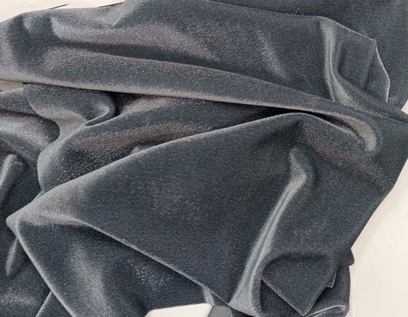 Stretch micro‑velvet