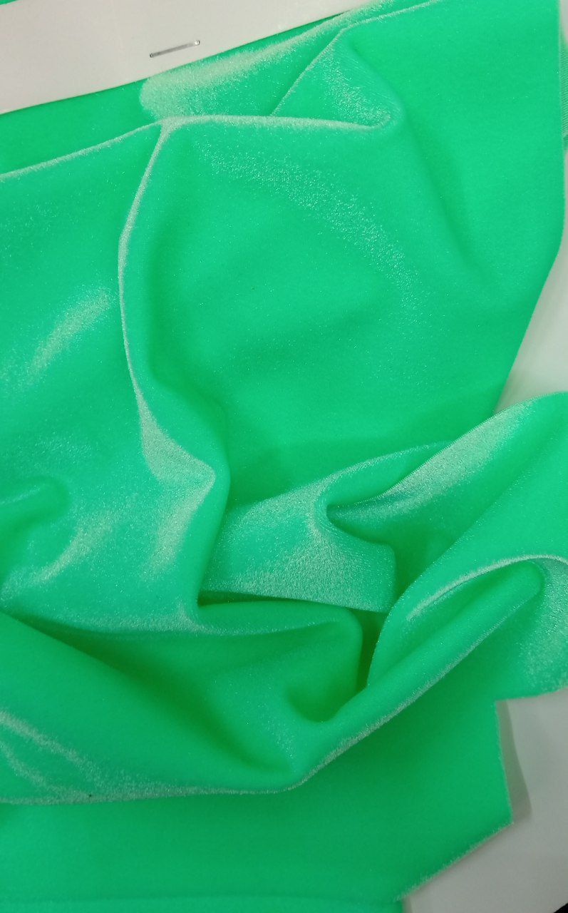 Stretch micro‑velvet