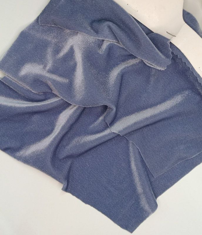 Stretch micro‑velvet