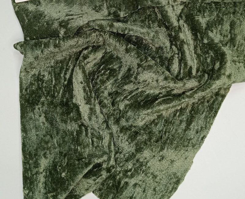 Stretch micro‑velvet