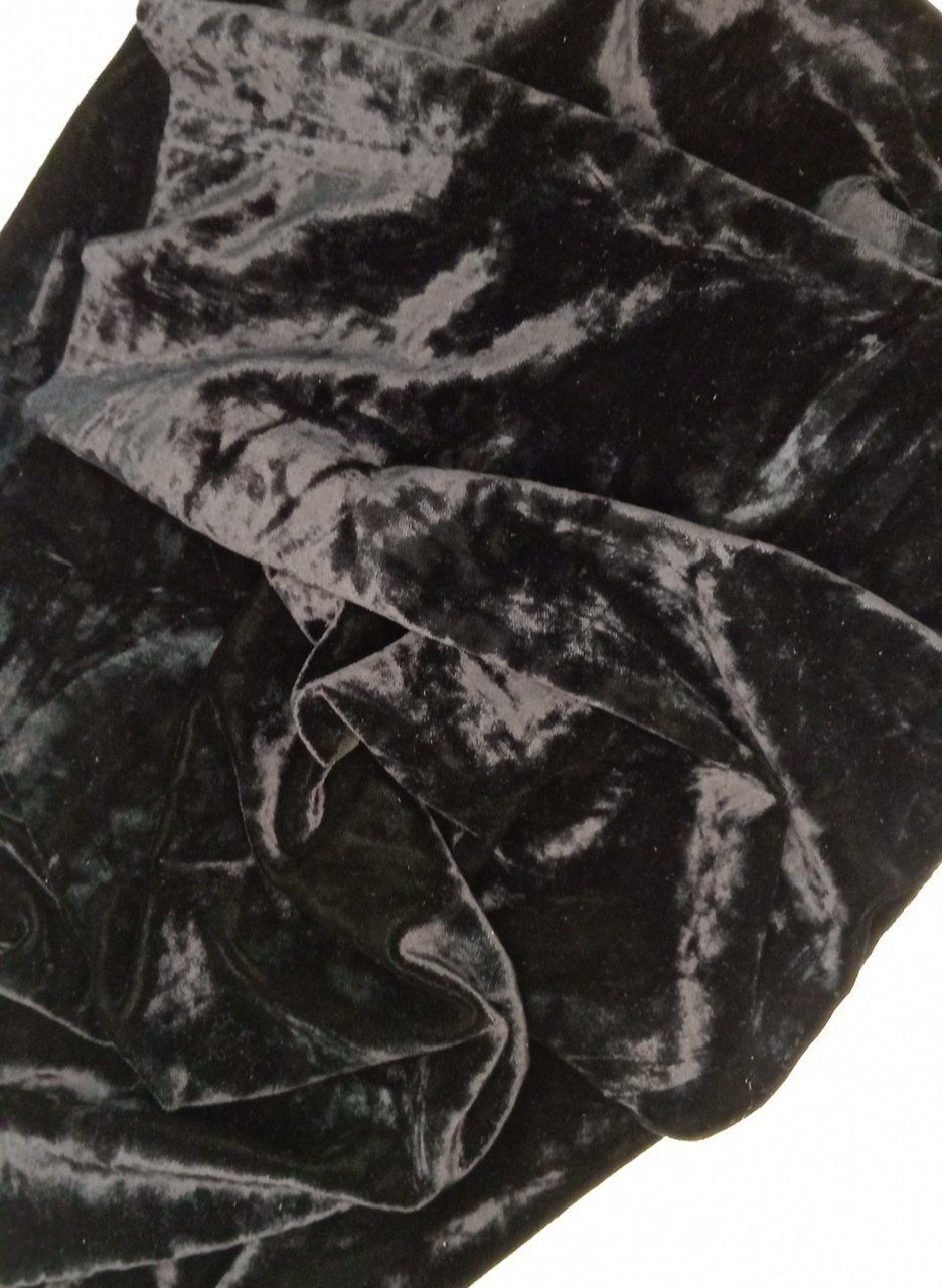 Stretch micro‑velvet