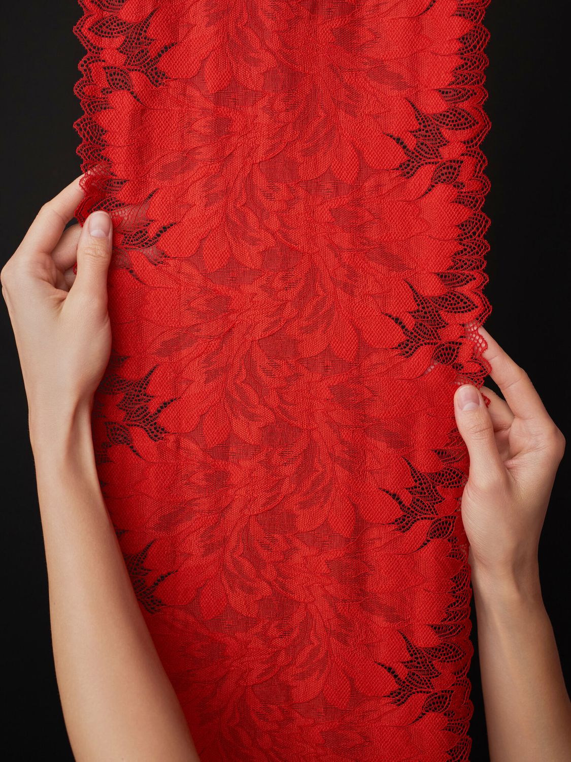 Red lace