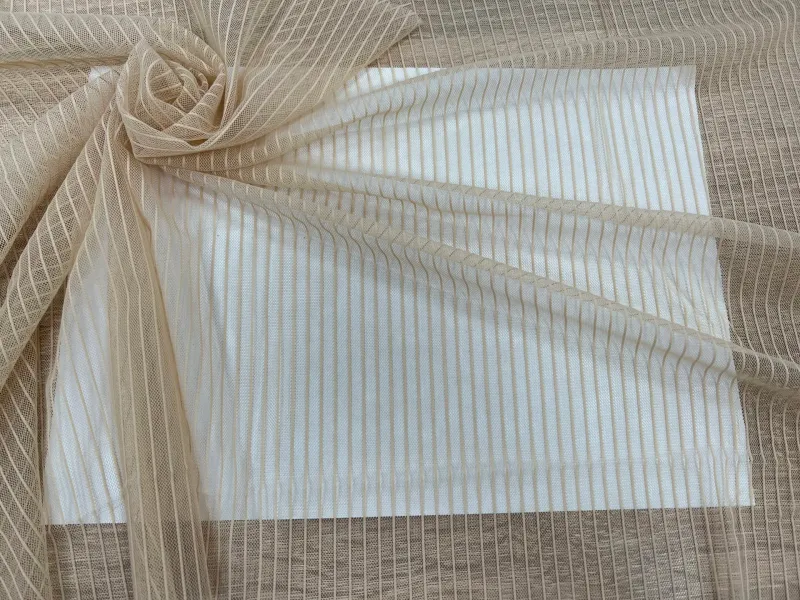 Striped Stretch Mesh 150 cm