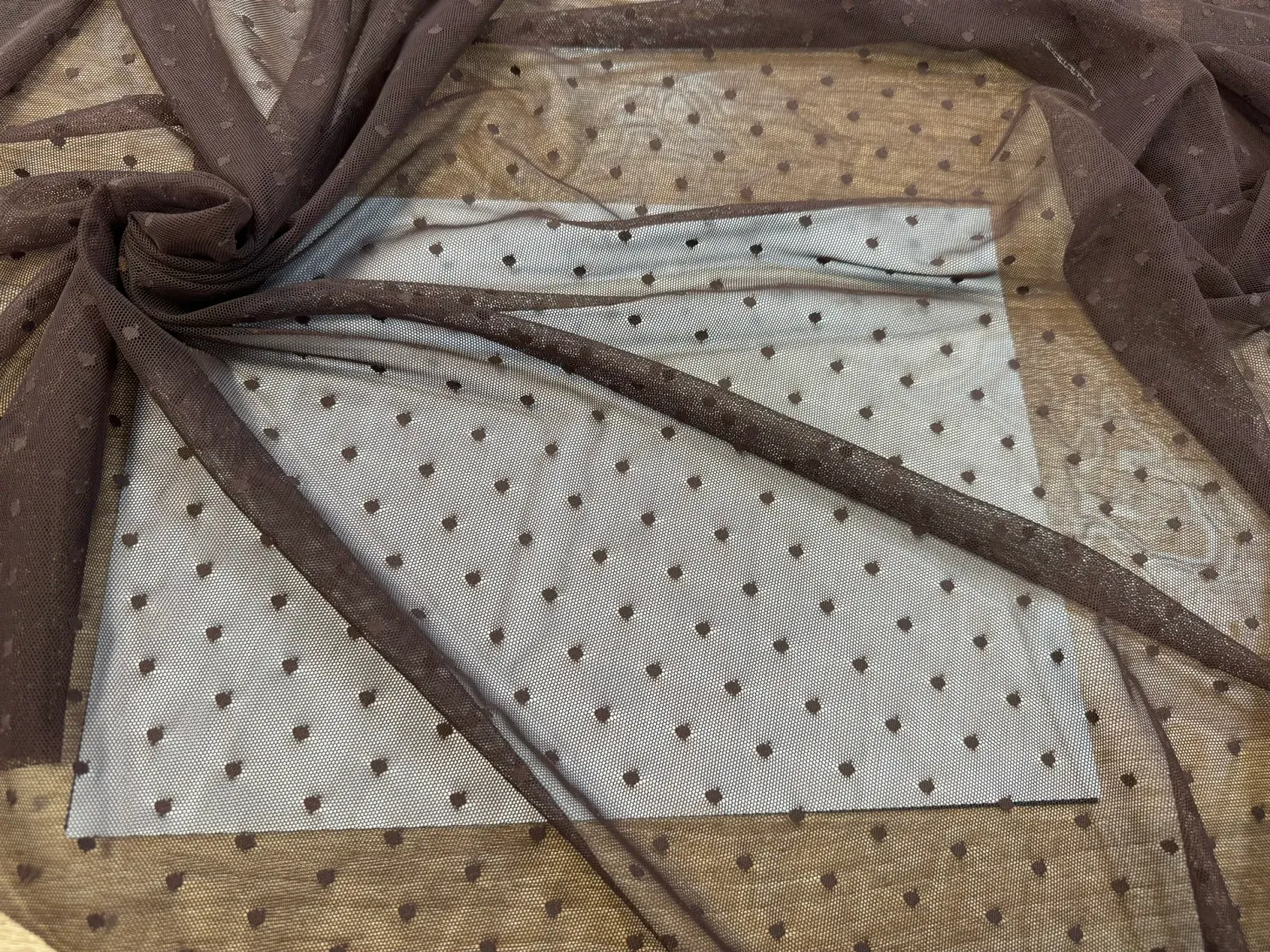 5 mm Polka Dot Stretch Mesh