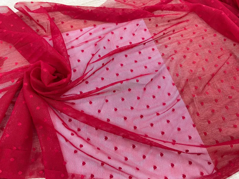 5 mm Polka Dot Stretch Mesh