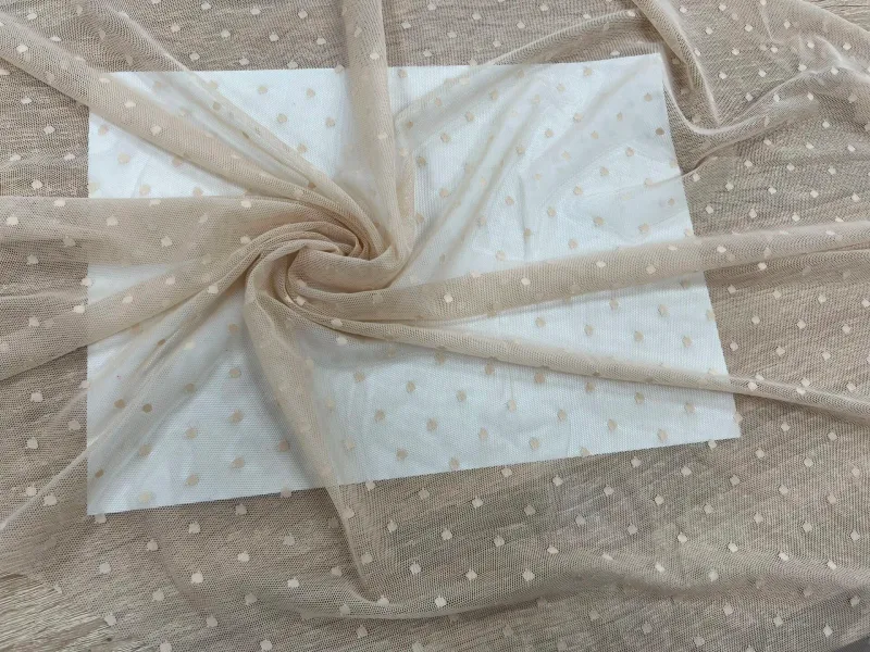 5 mm Polka Dot Stretch Mesh