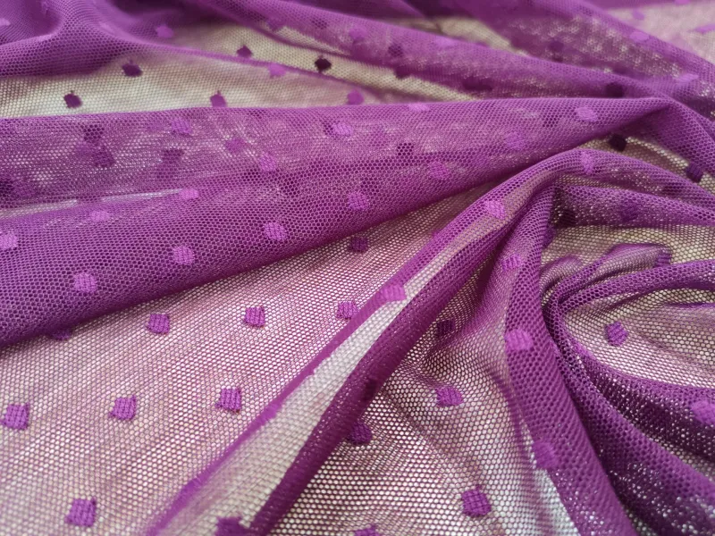 5 mm Polka Dot Stretch Mesh