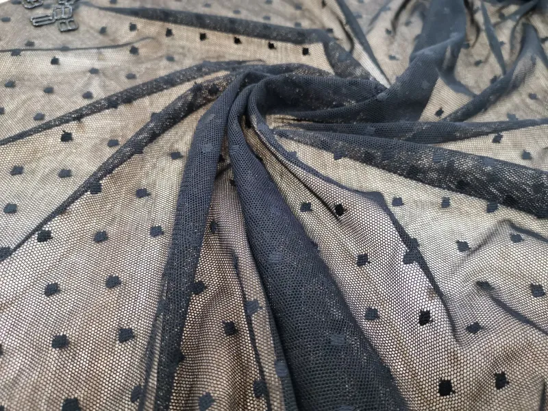 5 mm Polka Dot Stretch Mesh