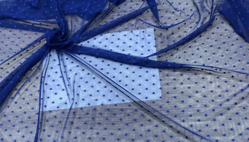 5 mm Polka Dot Stretch Mesh