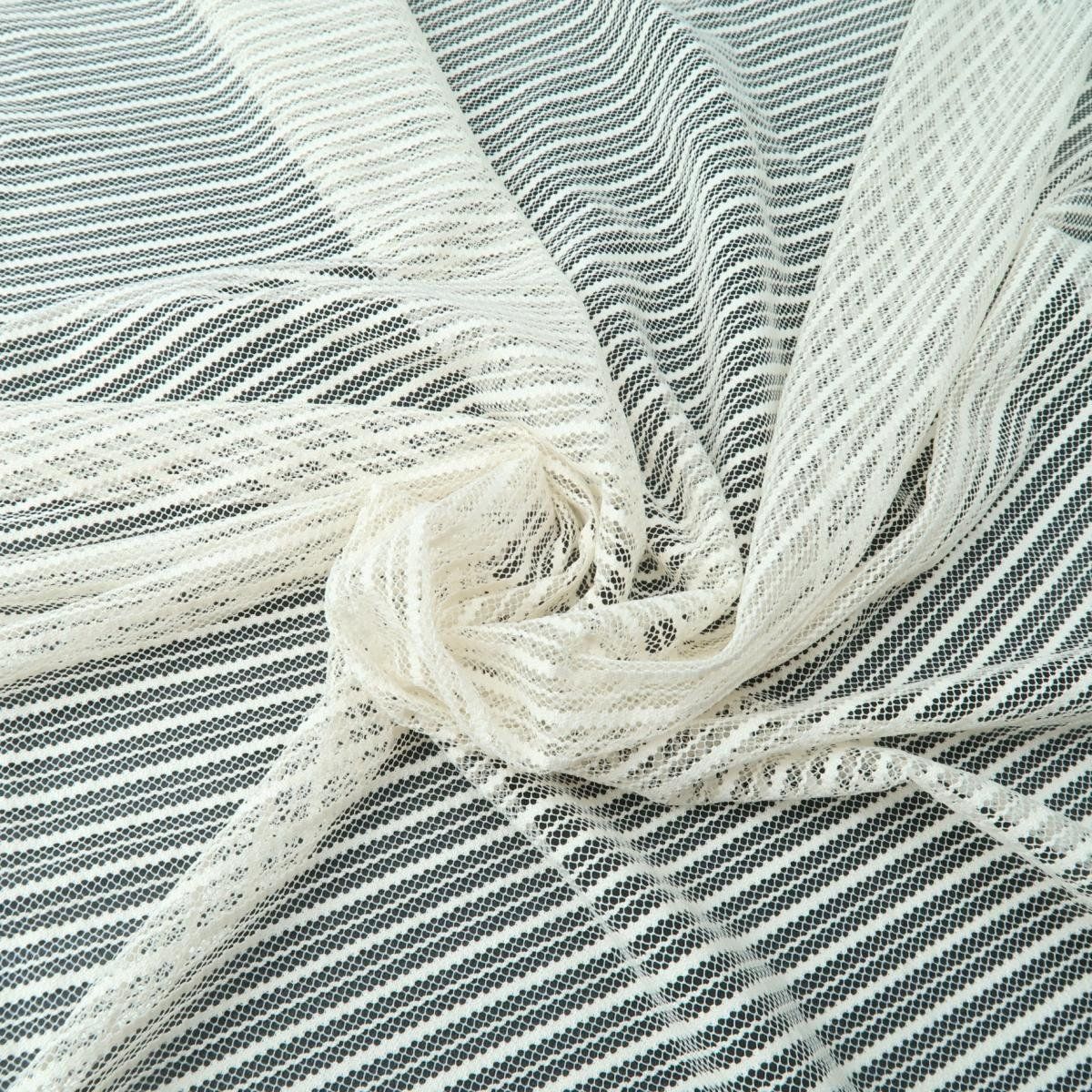 Striped Stretch Mesh 145 cm (57 in)