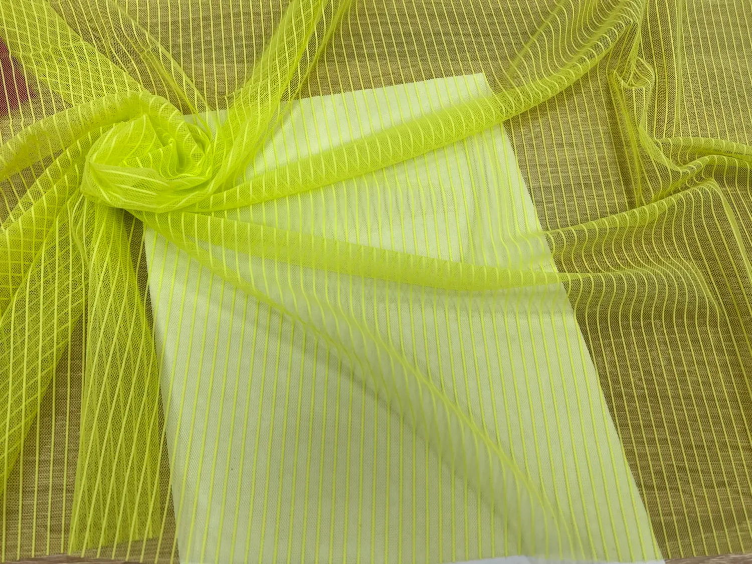 Striped Stretch Mesh 120 cm