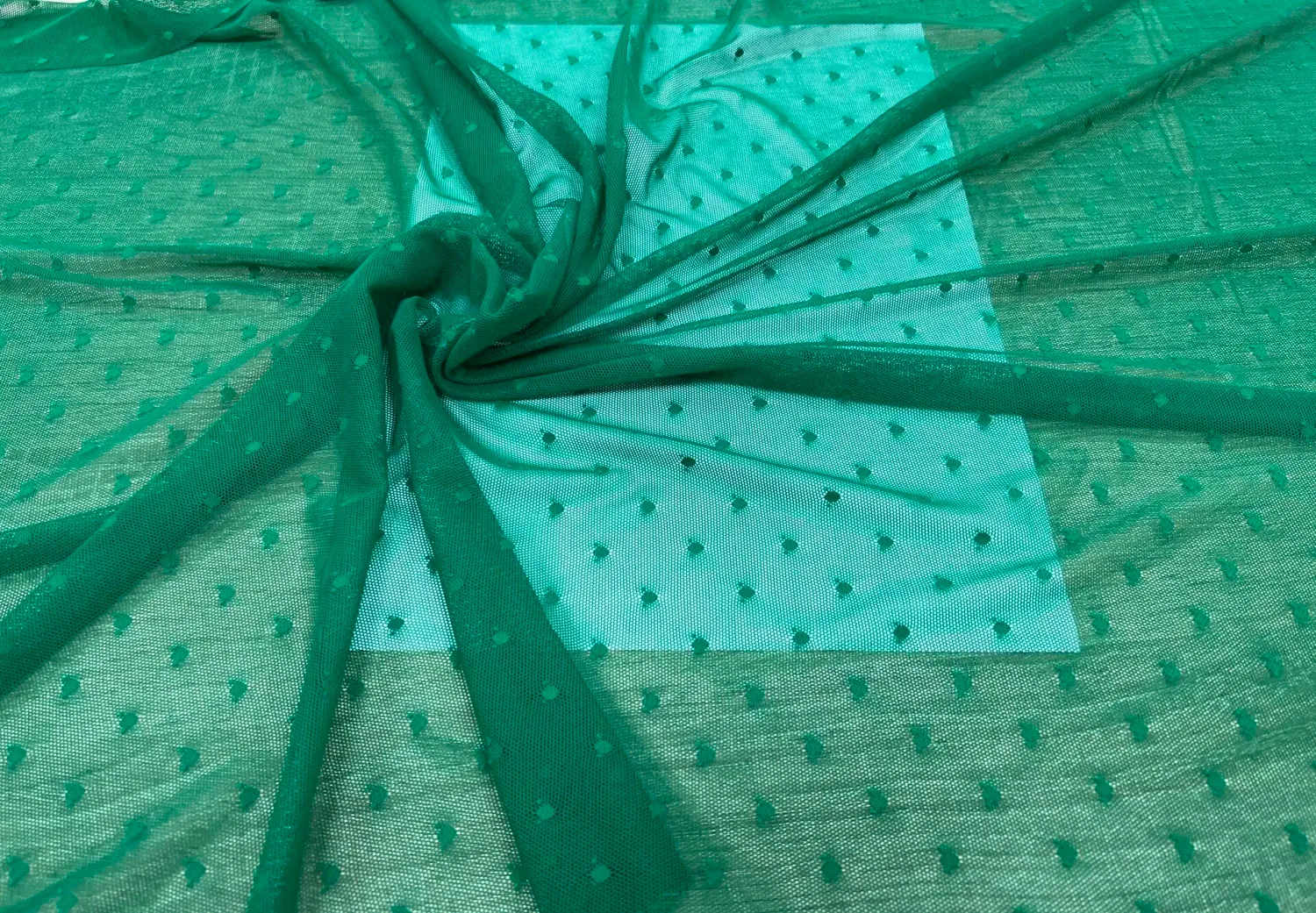 5 mm Polka Dot Stretch Mesh