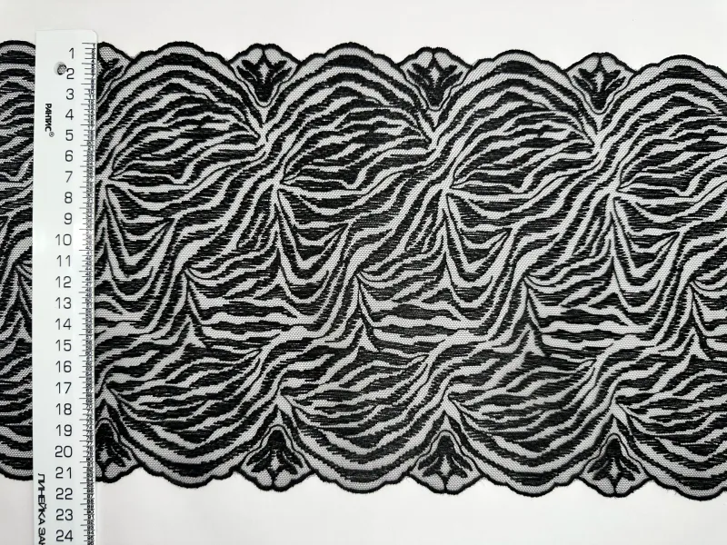 Lace Embroidery on mesh