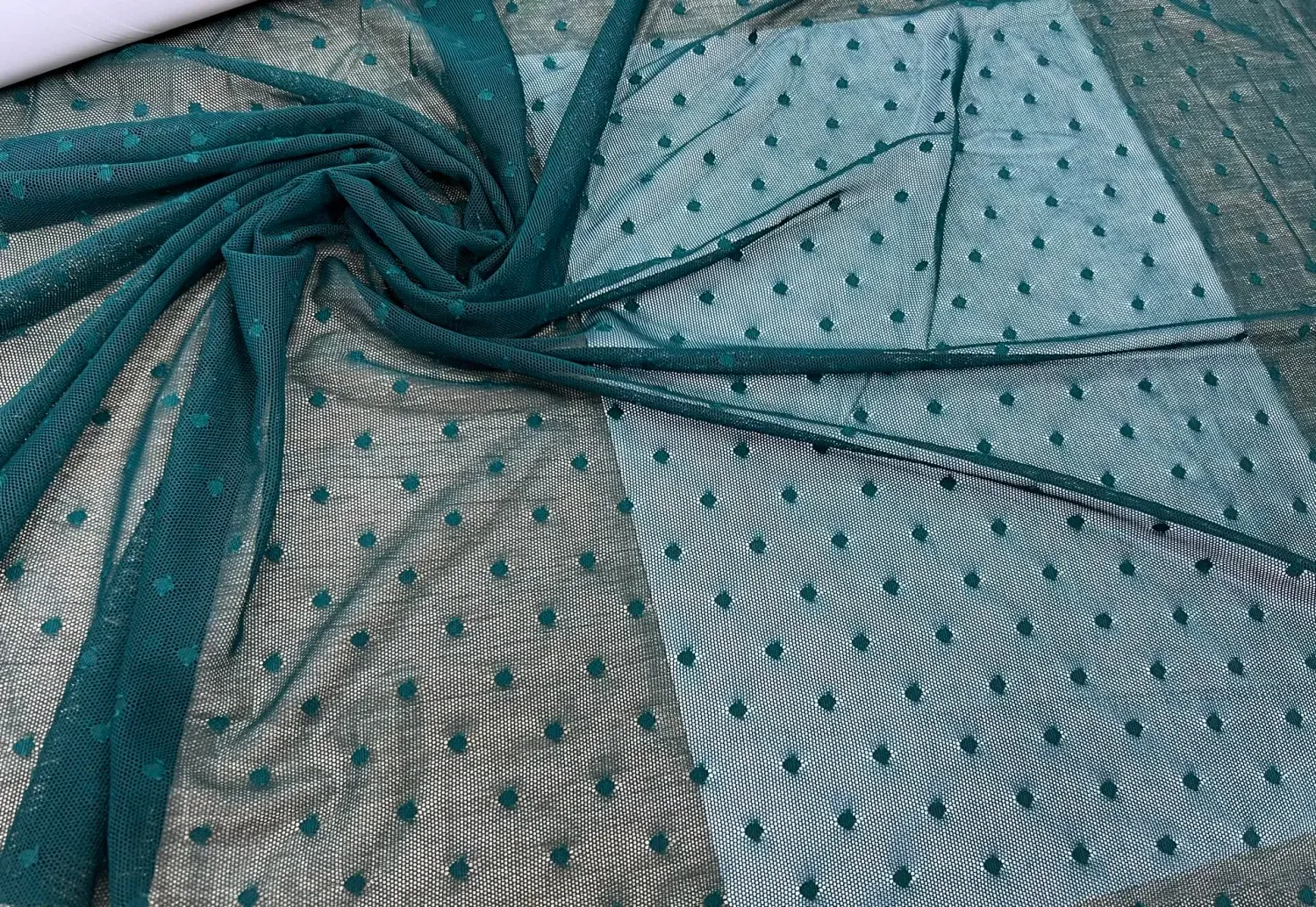 5 mm Polka Dot Stretch Mesh