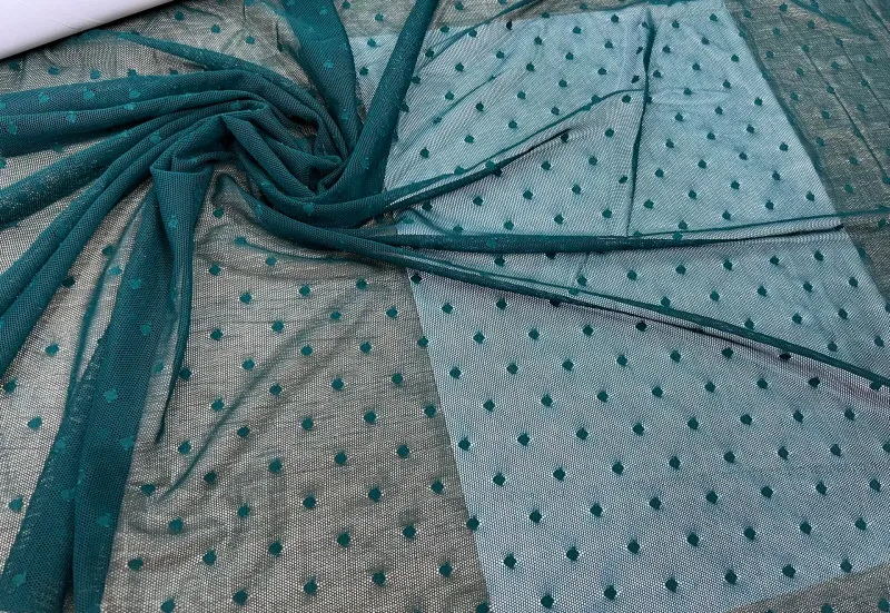 5 mm Polka Dot Stretch Mesh