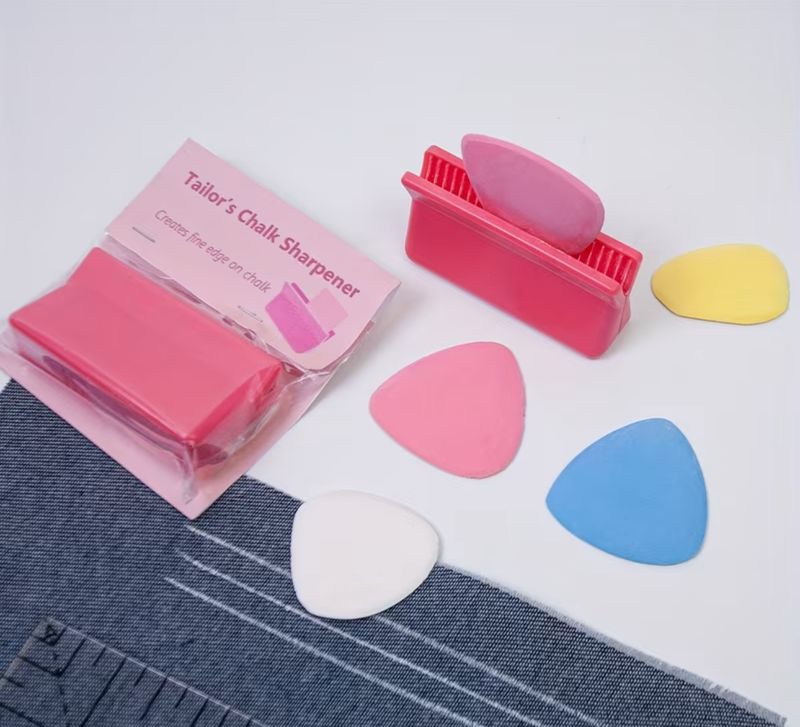 Pink Tailor's Chalk Sharpener
