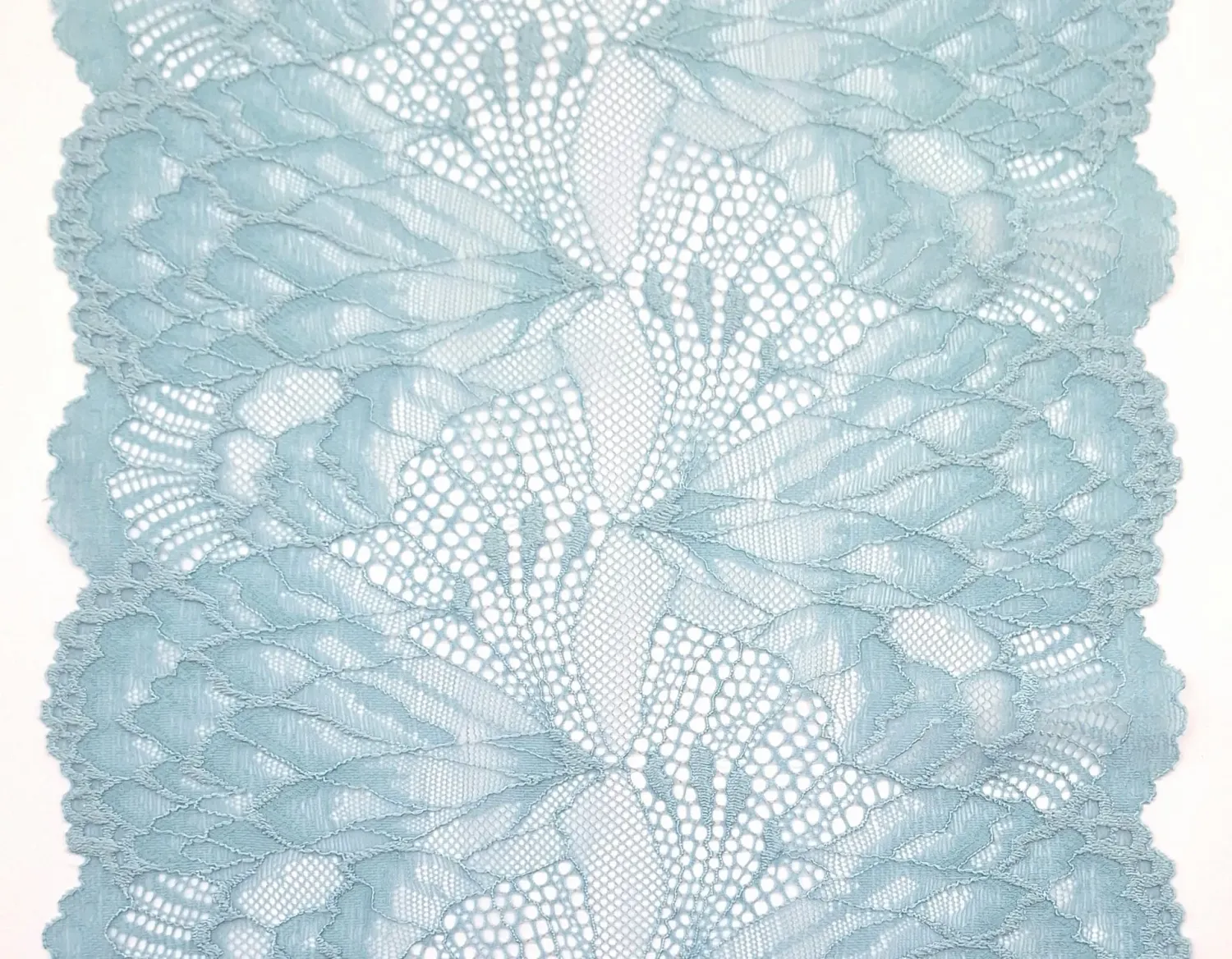 Aqua Blue Stretch lace