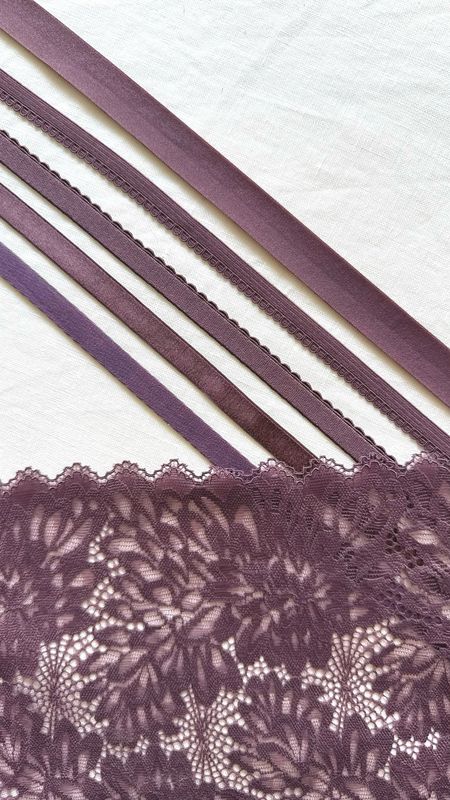 Crocus Dessous-Gummibänder für BHs und Slips