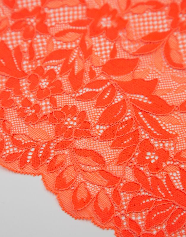 Mandarin Stretch Lace with Cording