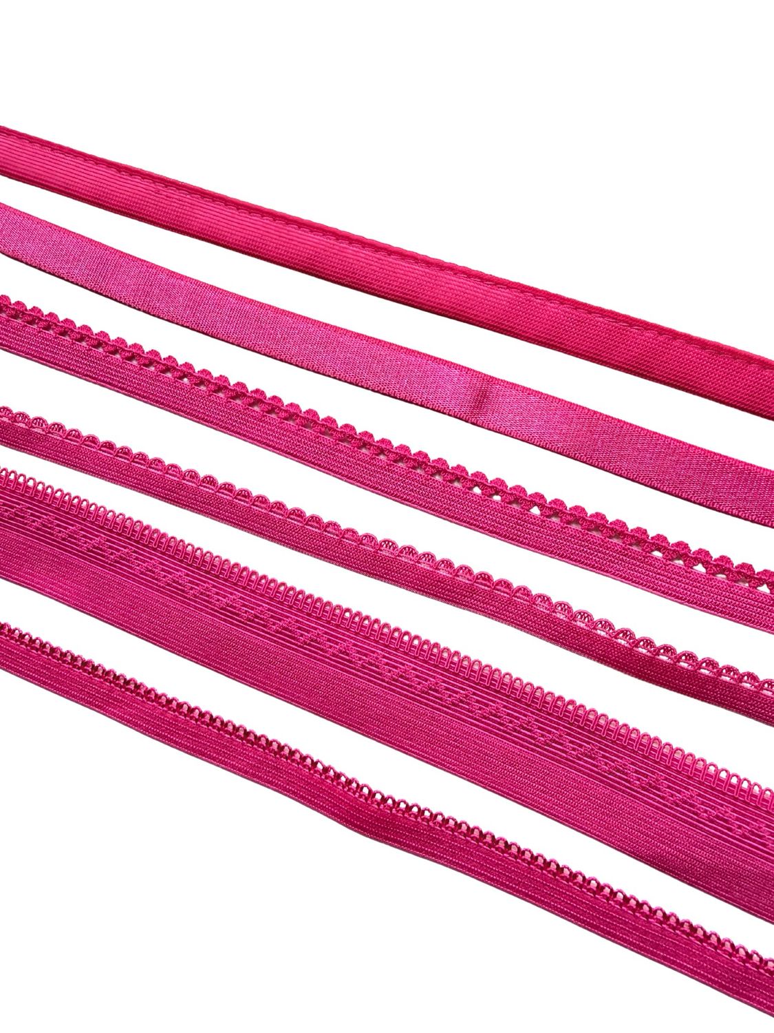 Fuchsia Lingerie Elastics 5 meters