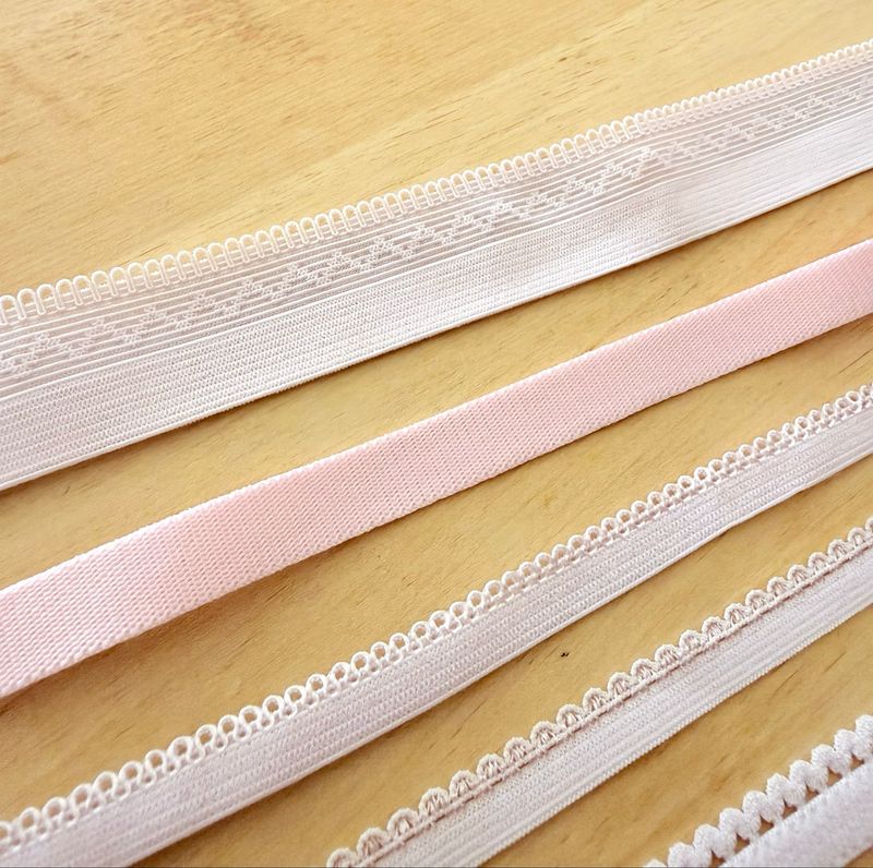 Pink Lingerie Elastics 5 meters