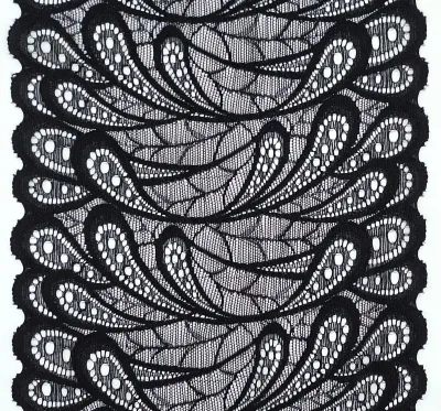 Encaje Stretch Negro