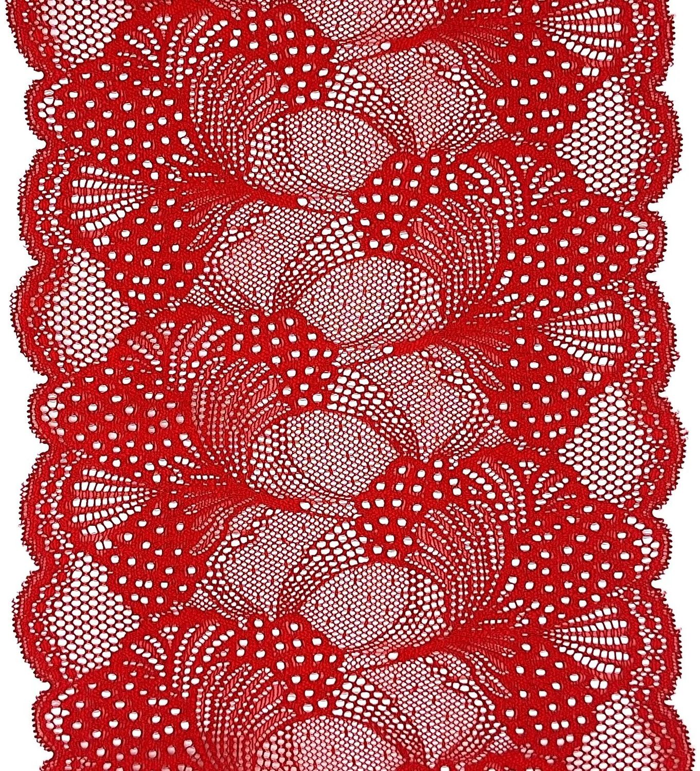 Red Stretch Lace