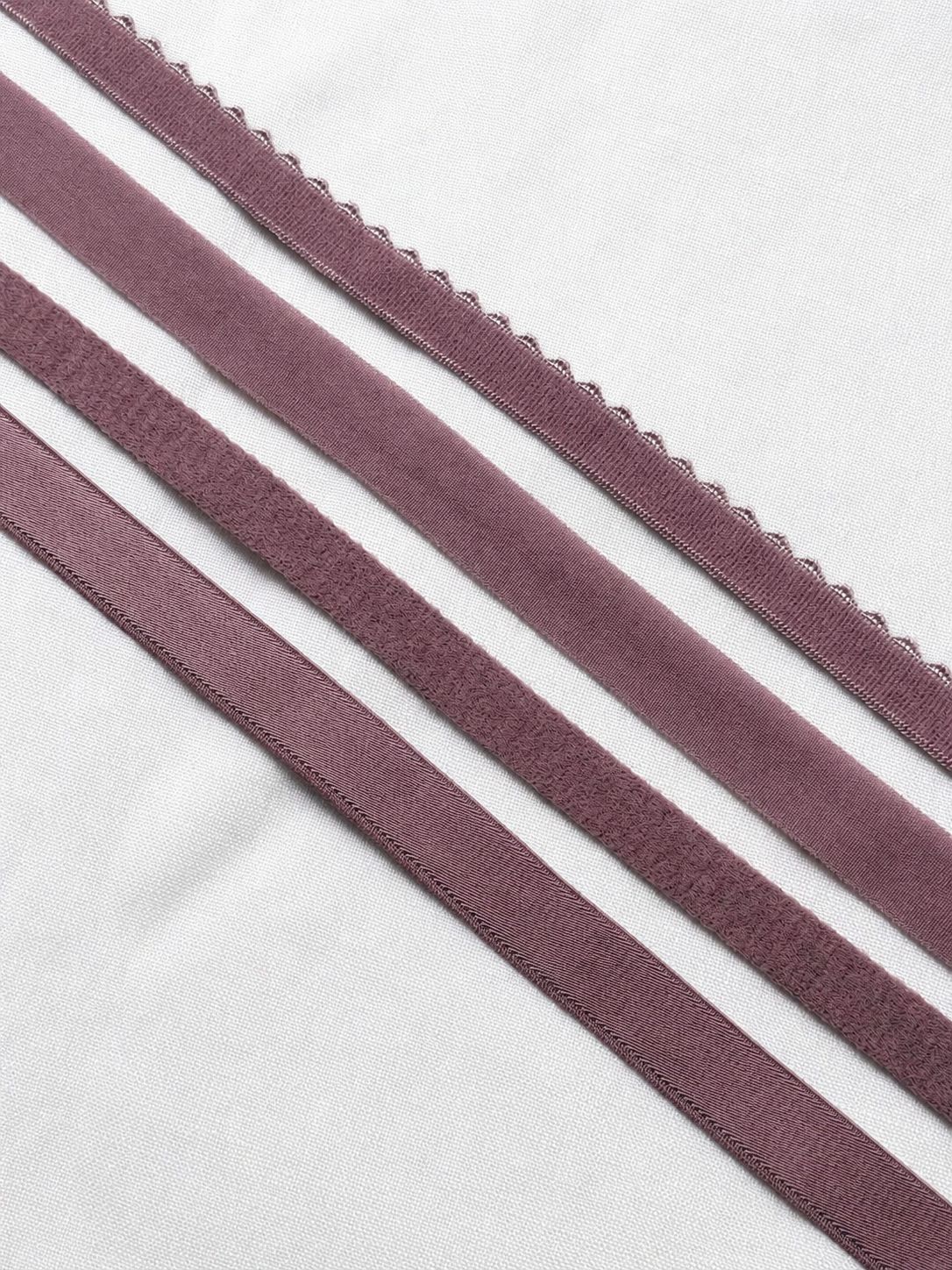Grape Shake Lingerie Elastics &amp; Underwire Channeling
