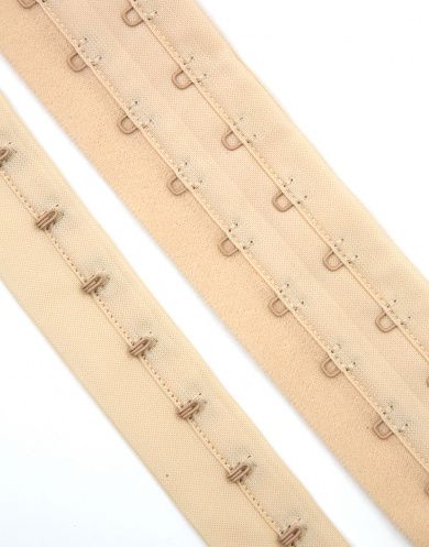 ARTA-F Hook &amp; Eye Clasp on Tape Beige (126)