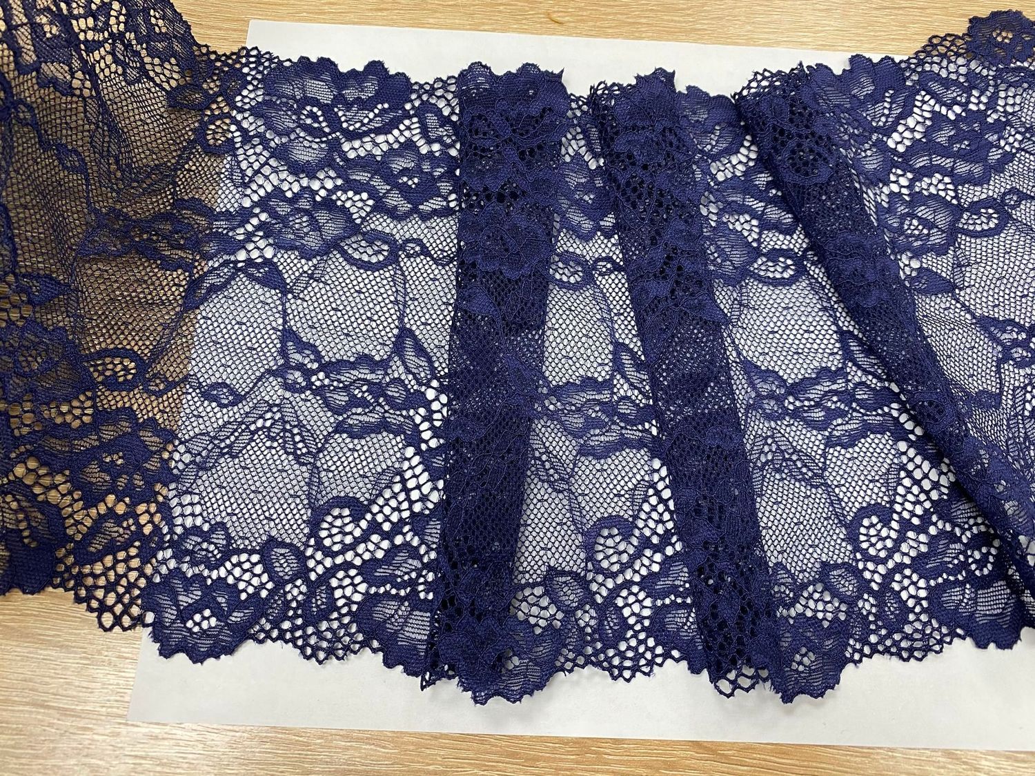 Elastic lace TM-6031 dark.blue