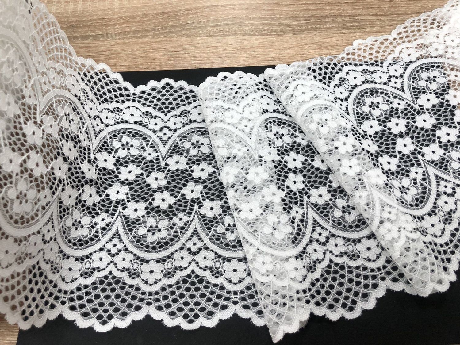 Elastic lace TR-1338 ecru