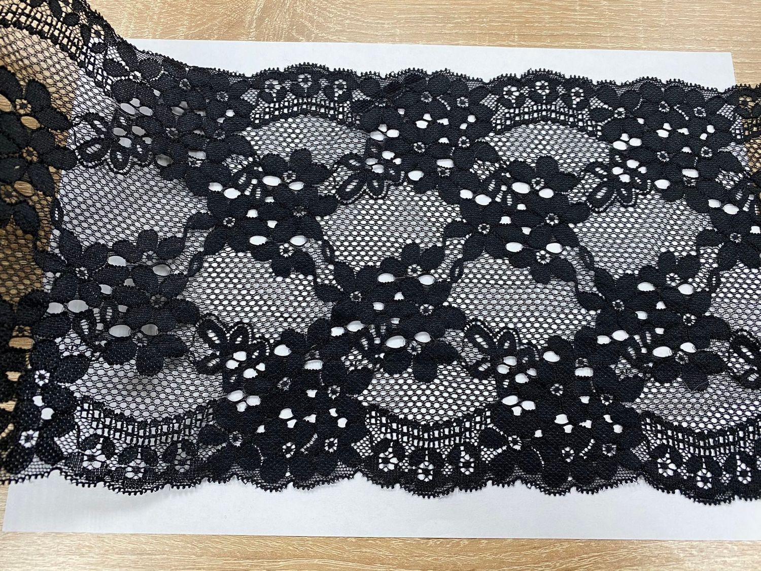 Elastic lace TM-6024 black