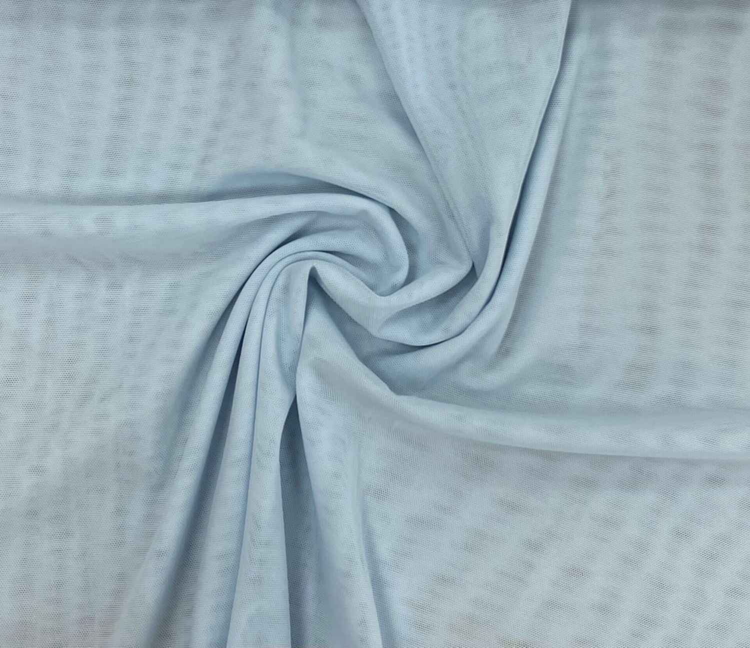 Elastic mesh light blue 1meter