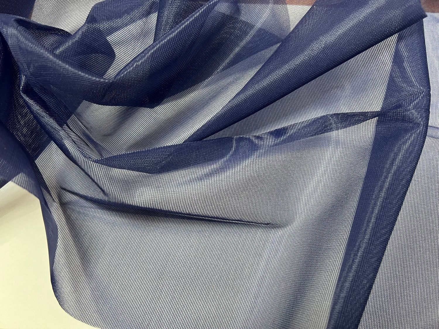 Corset mesh dark.blue 1 meter