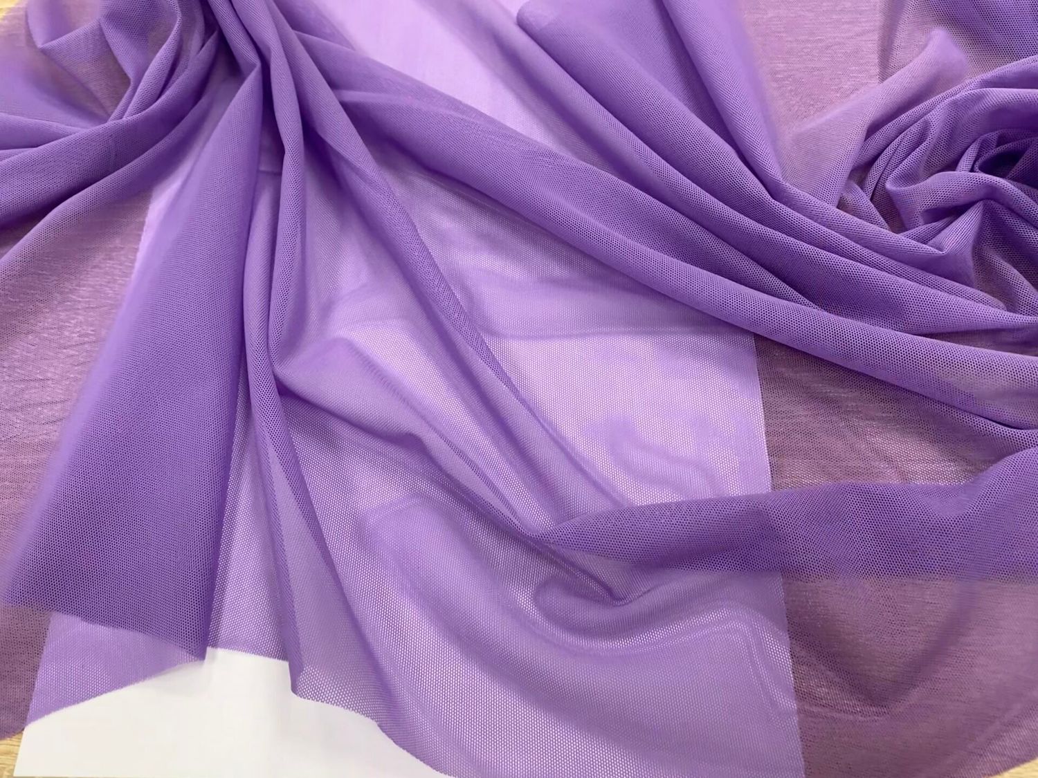 Elastic mesh lavender 1 meter