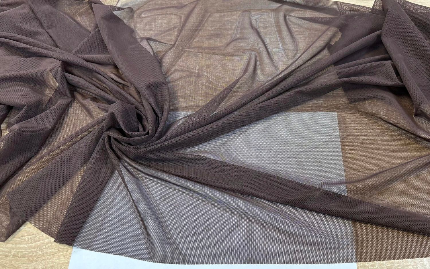 Elastic mesh 03110 180 chocolate