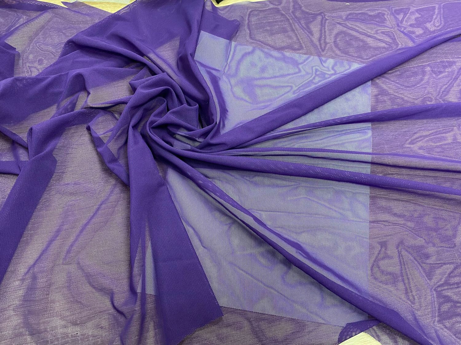 Elastic mesh violet 1meter