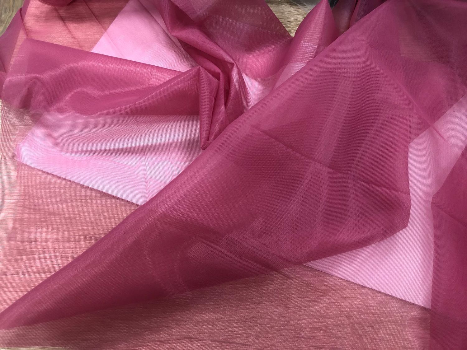 Corset mesh raspberry sorbet 1 meter