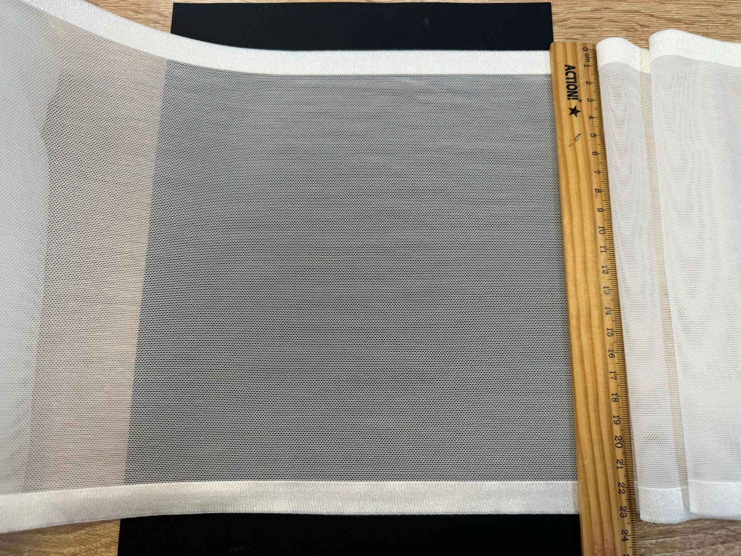 Elastic lace mesh E2263 (D) white