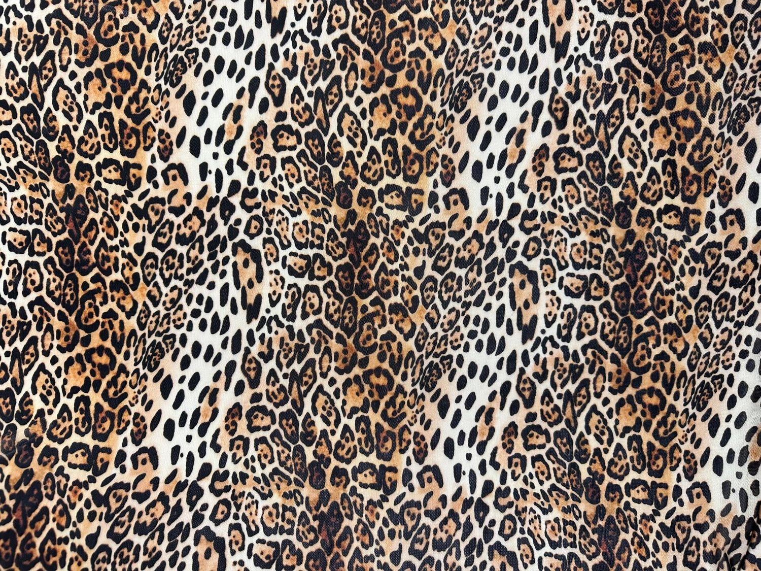 Printed elastic mesh IS-5909 leopard