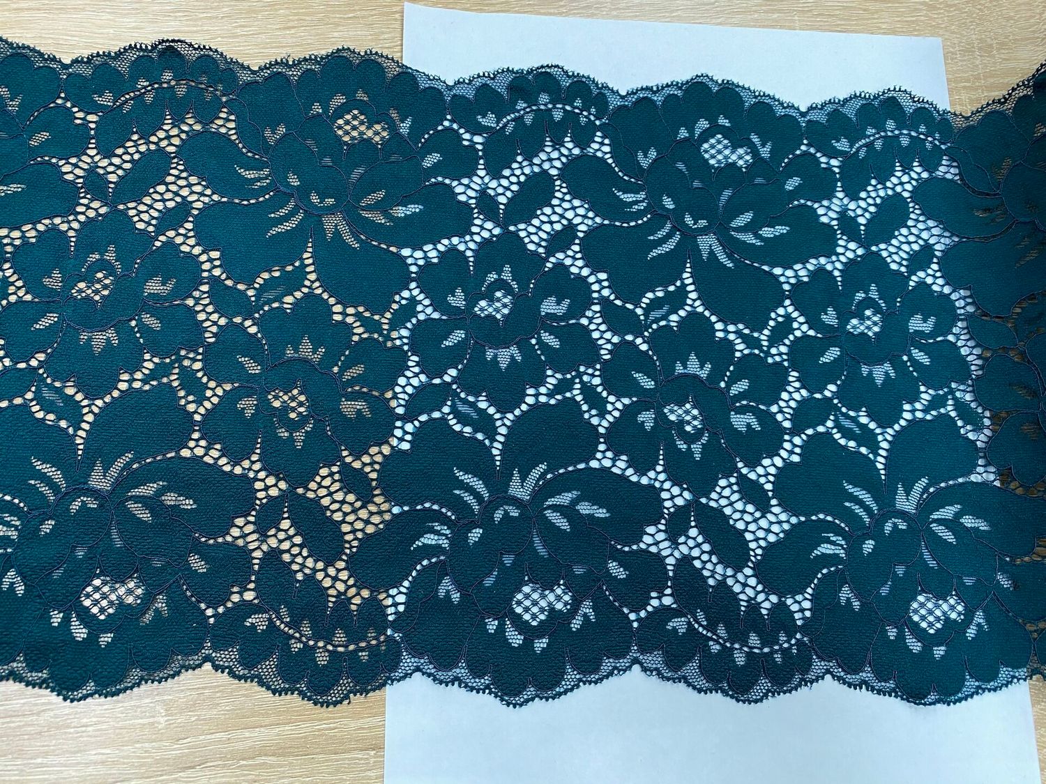 Elastic lace AG-1230 ocean depths (EV)