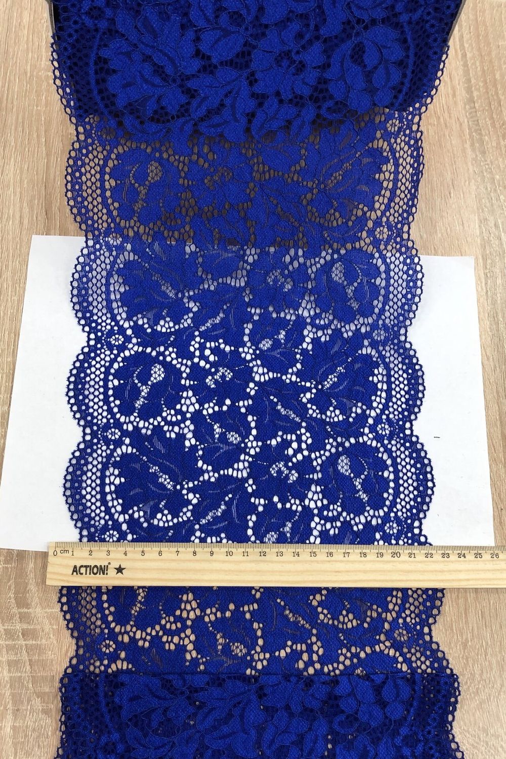 Elastic lace DE-901 cornflower