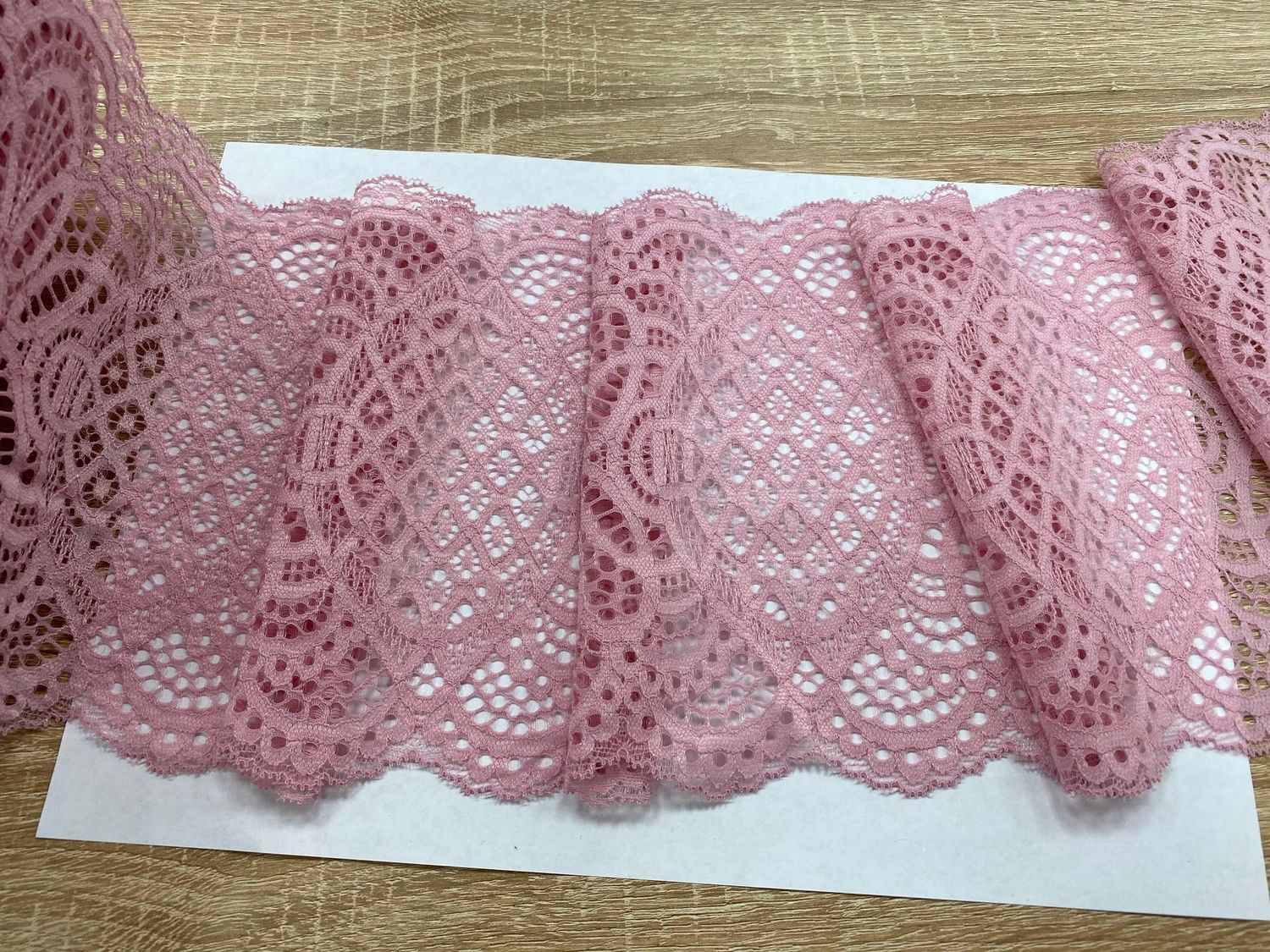 Elastic lace JET-112 pink