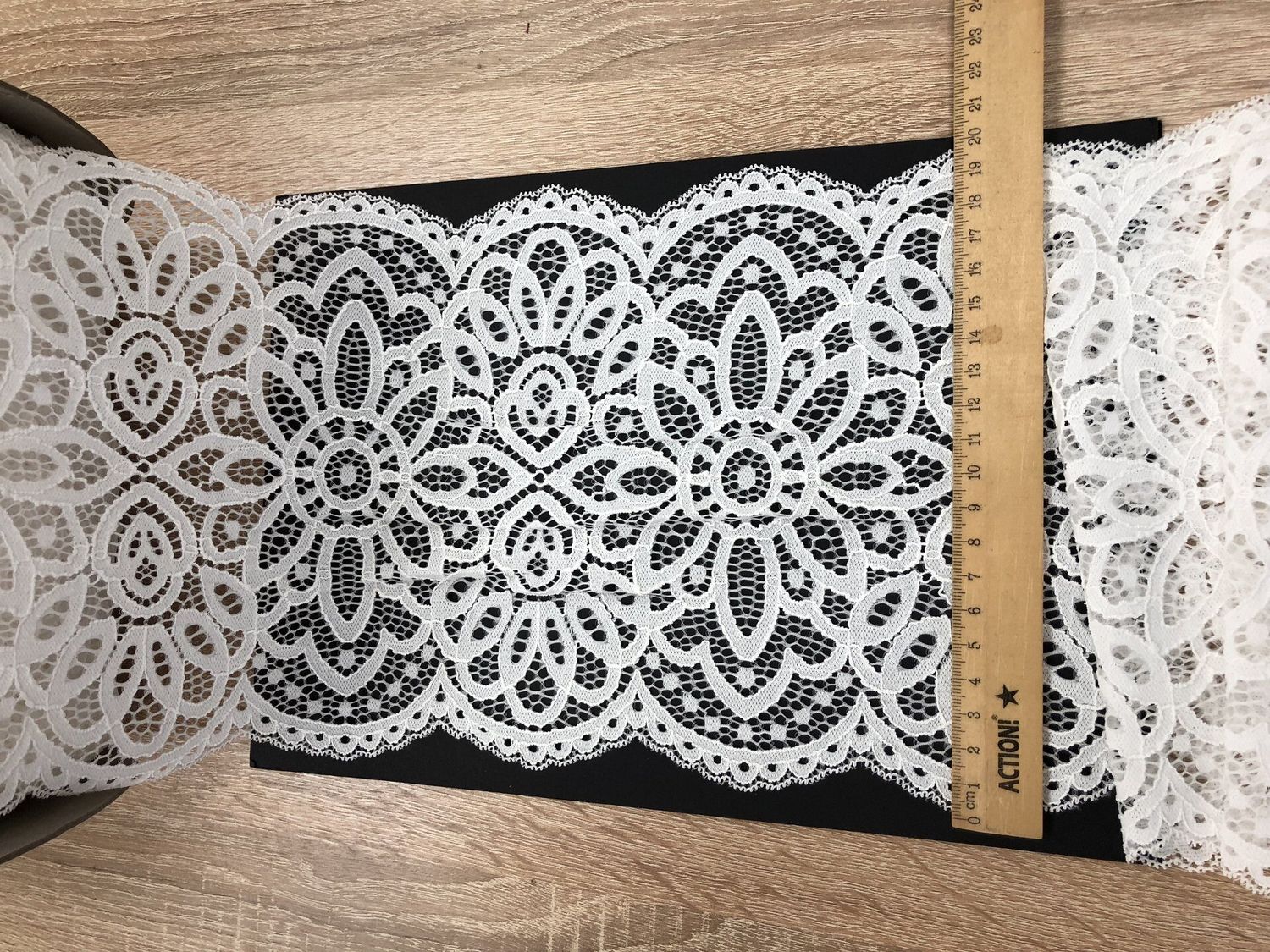 Elastic lace JET-111 ecru