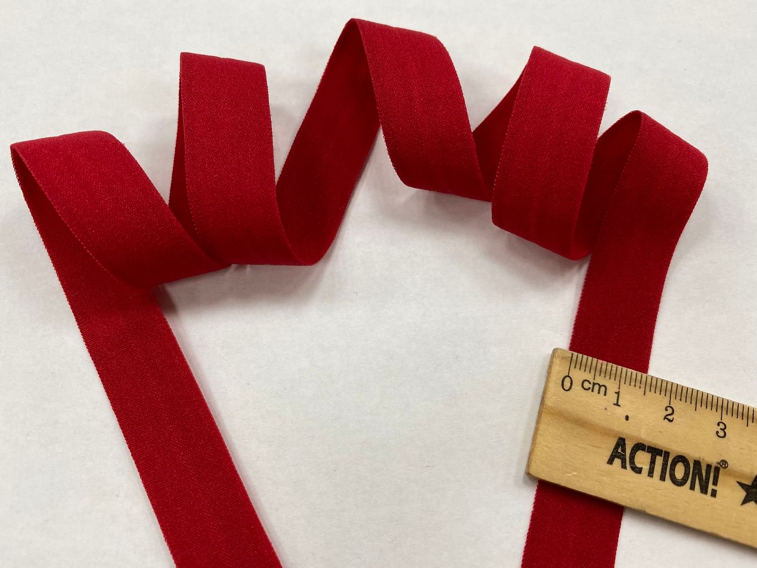 Elastic tape 15 Z 5010 red (50m)