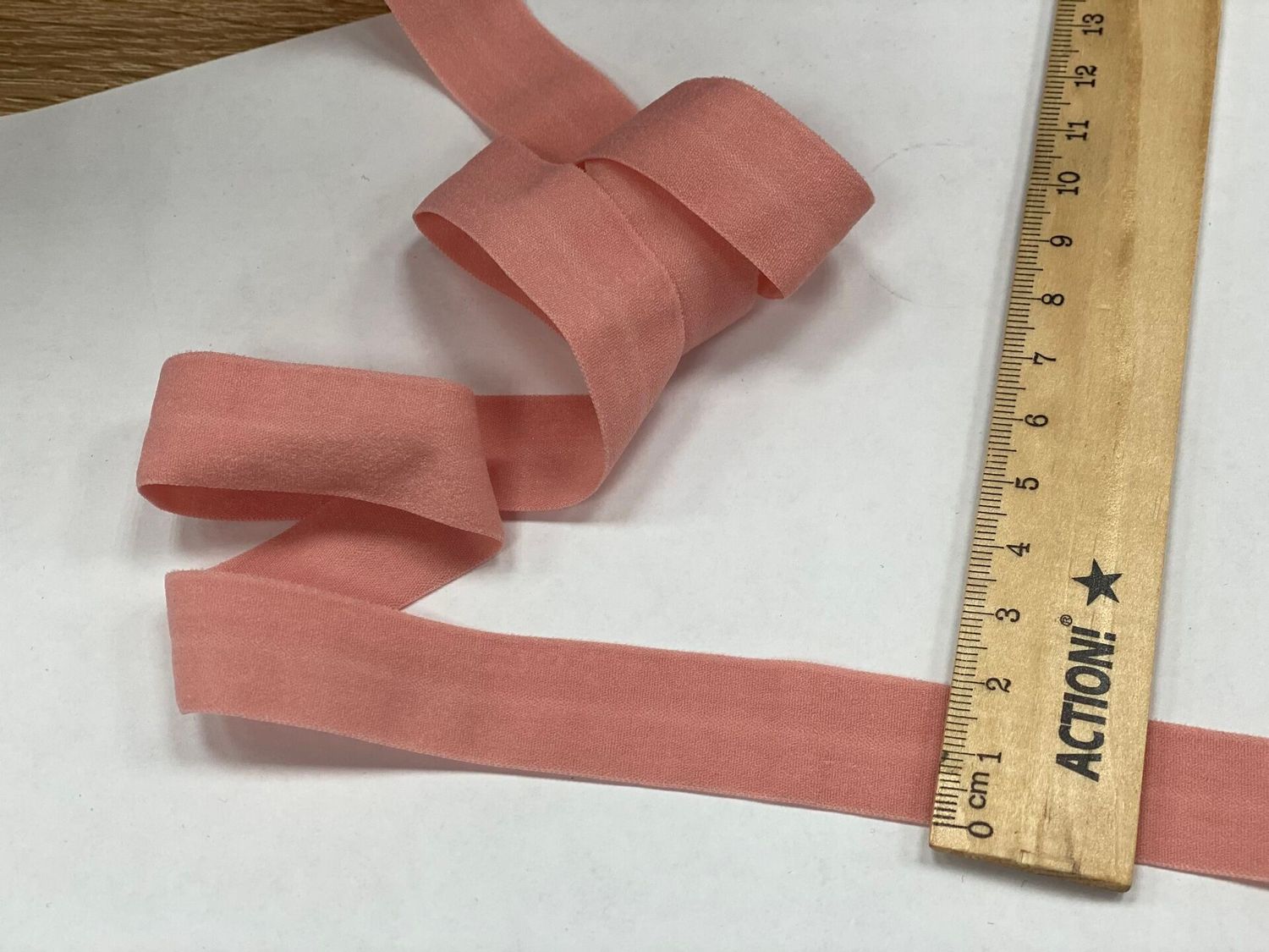 Elastic tape 20 W 626 coral almond(50m)