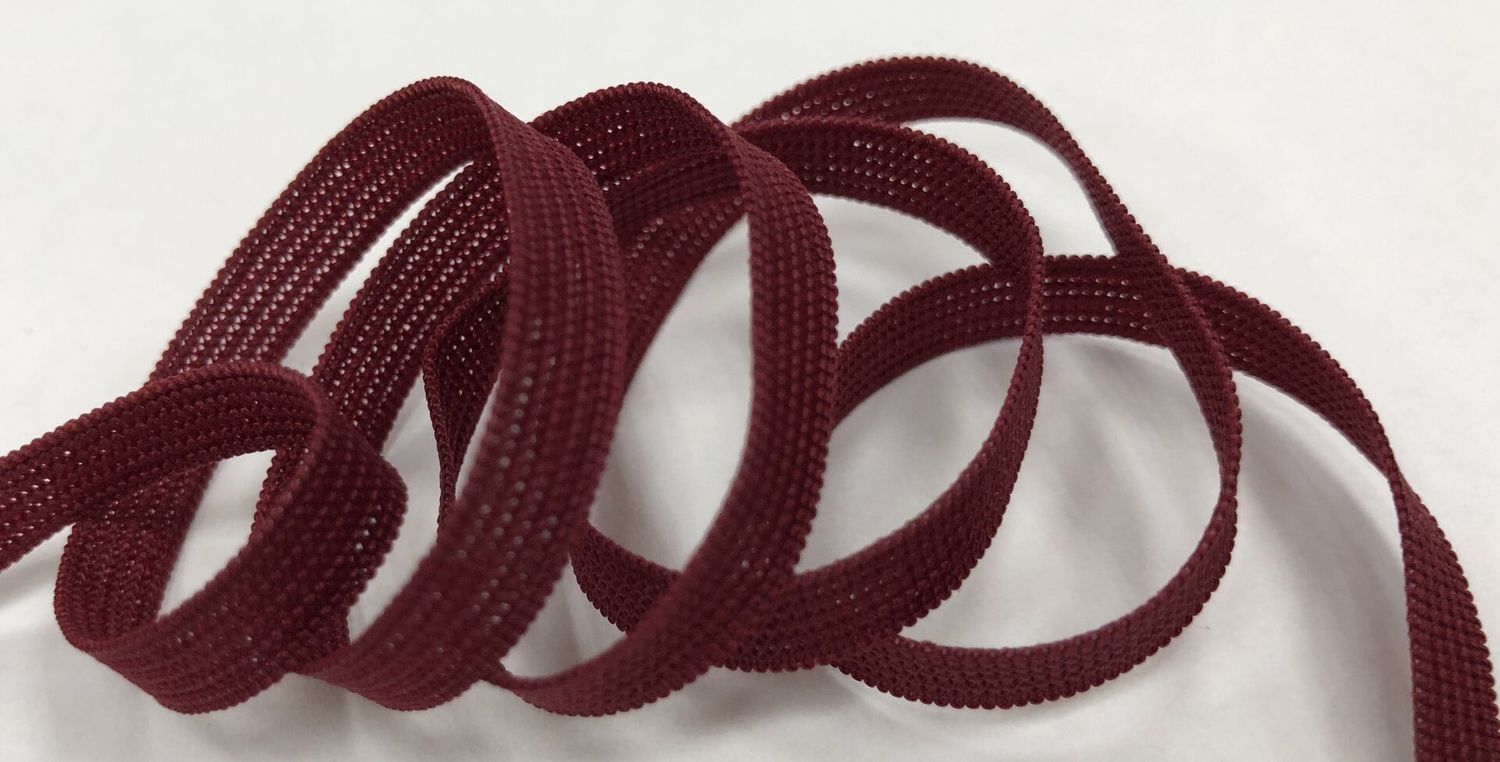 Lingerie elastic 6mm bordeaux (50m)
